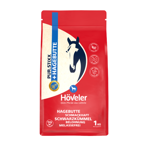 HÖVELER Pur.Stixx - Hagebutte (dzika róża) 1 kg