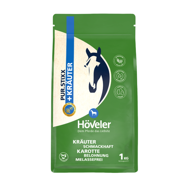 HÖVELER Pur.Stixx + Kräuter (zioła) 1 kg