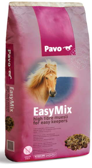PAVO EasyMix 15 kg - Strukturalne bezzbożowe musli o wysokiej zawartości włókna