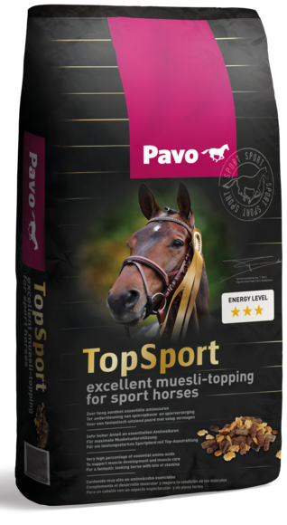 PAVO TopSport 15 kg - Balancer w formie musli na nadbudowę i maksymalną moc mięśni