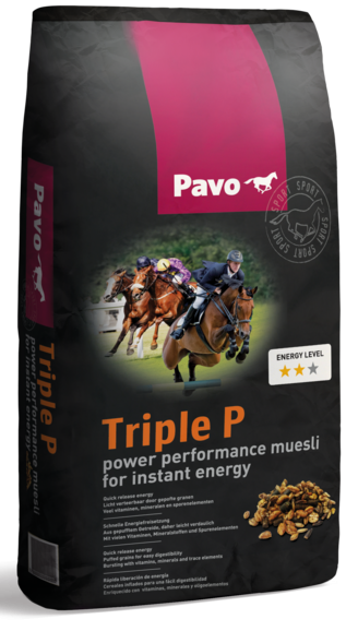 Pavo Triple P 15 kg - Musli sportowe zapewniające szybką dawkę energii