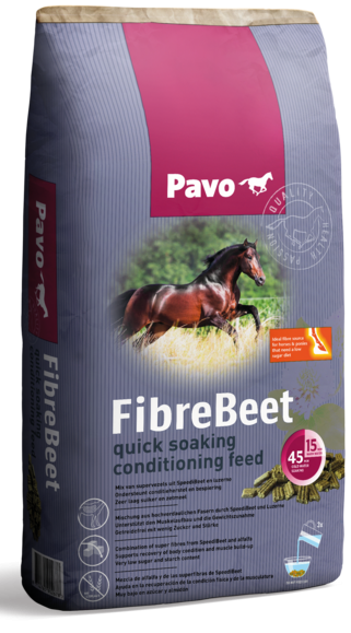 PAVO FibreBeet 15 kg  - Wysłodki buraczane z lucerną i łuską sojową
