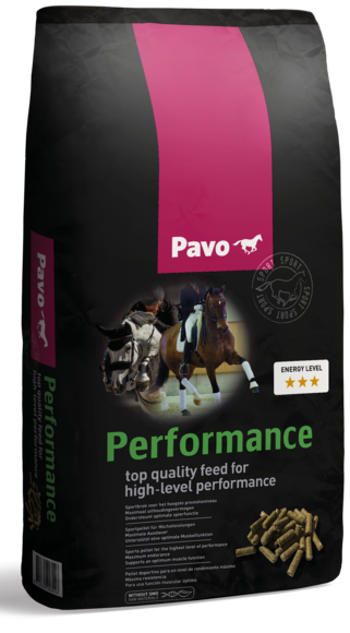 PAVO Performance 20 kg - Granulat dla koni sportowych i nerwowych dla najwyższego poziomu wydajności