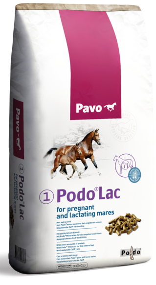 PAVO Podo Lac 1 Pellets 20 kg - Granulat dla klaczy źrebnych i karmiących