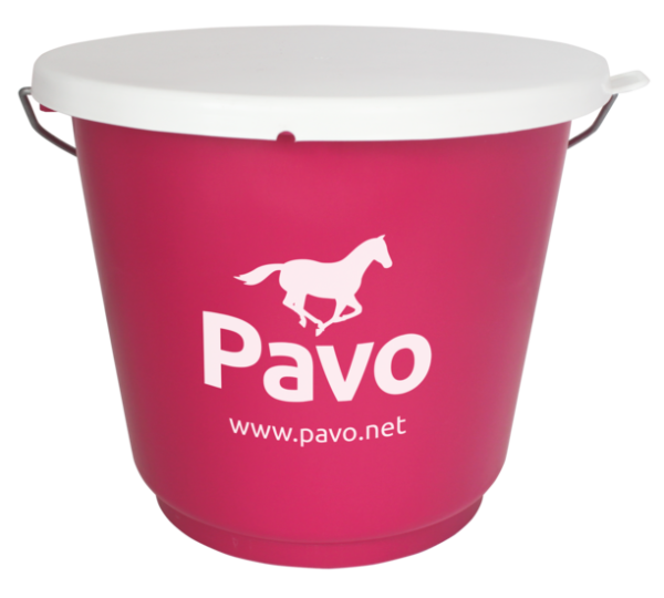 PAVO Wiaderko 12l z pokrywką