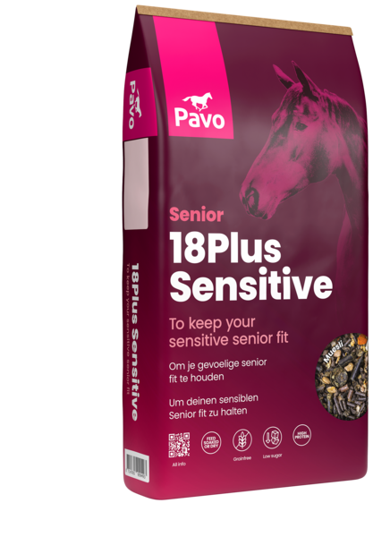 PAVO 18Plus Sensitive 15 kg - Musli dla dobrej kondycji delikatnego seniora